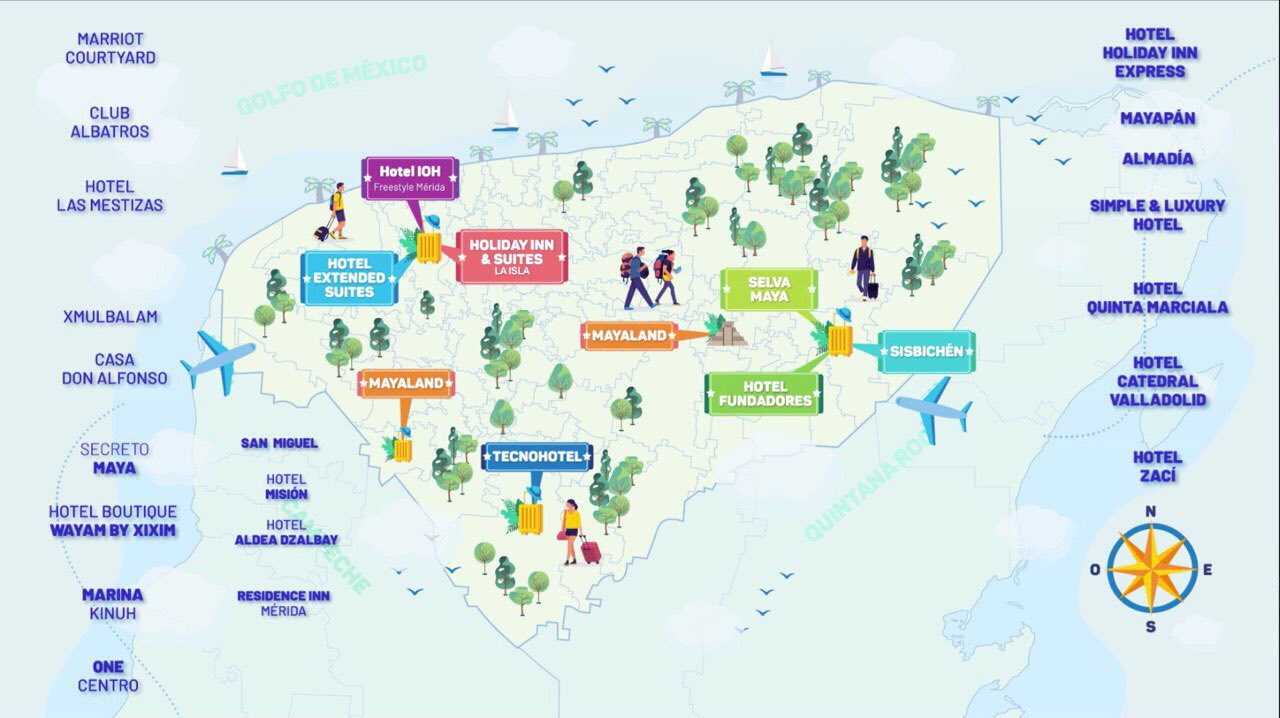 El Gobernador Mauricio Vila Dosal anuncia inversiones en el sector turístico por 11,164 millones de pesos