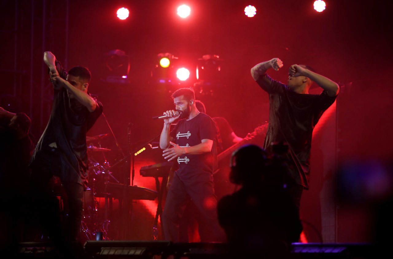 Imágenes del concierto Yucatán For Peace con Ricky Martin (Vídeo)
