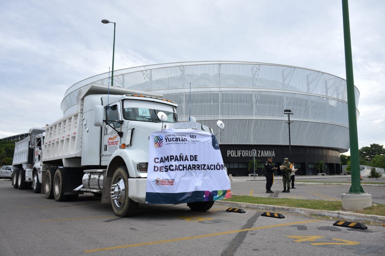 Nueva campaña de descacharrización en Mérida y comisarías el 26 y 27 de septiembre