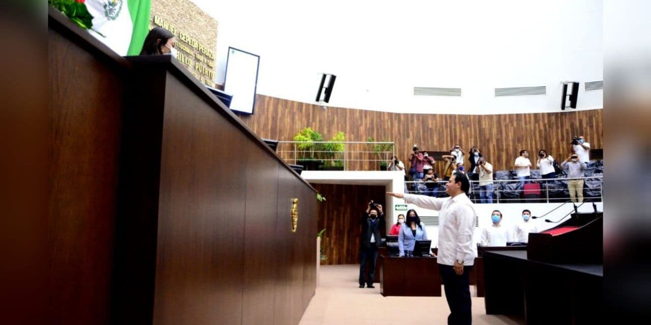 Rinde protesta Juan Manuel León León, nuevo fiscal de Yucatán