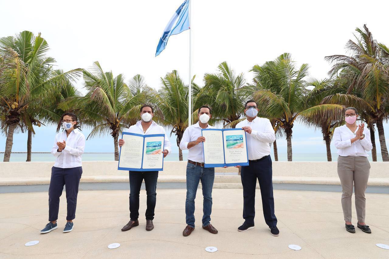 Progreso recibe por segunda vez  la certificación “Blue Flag”