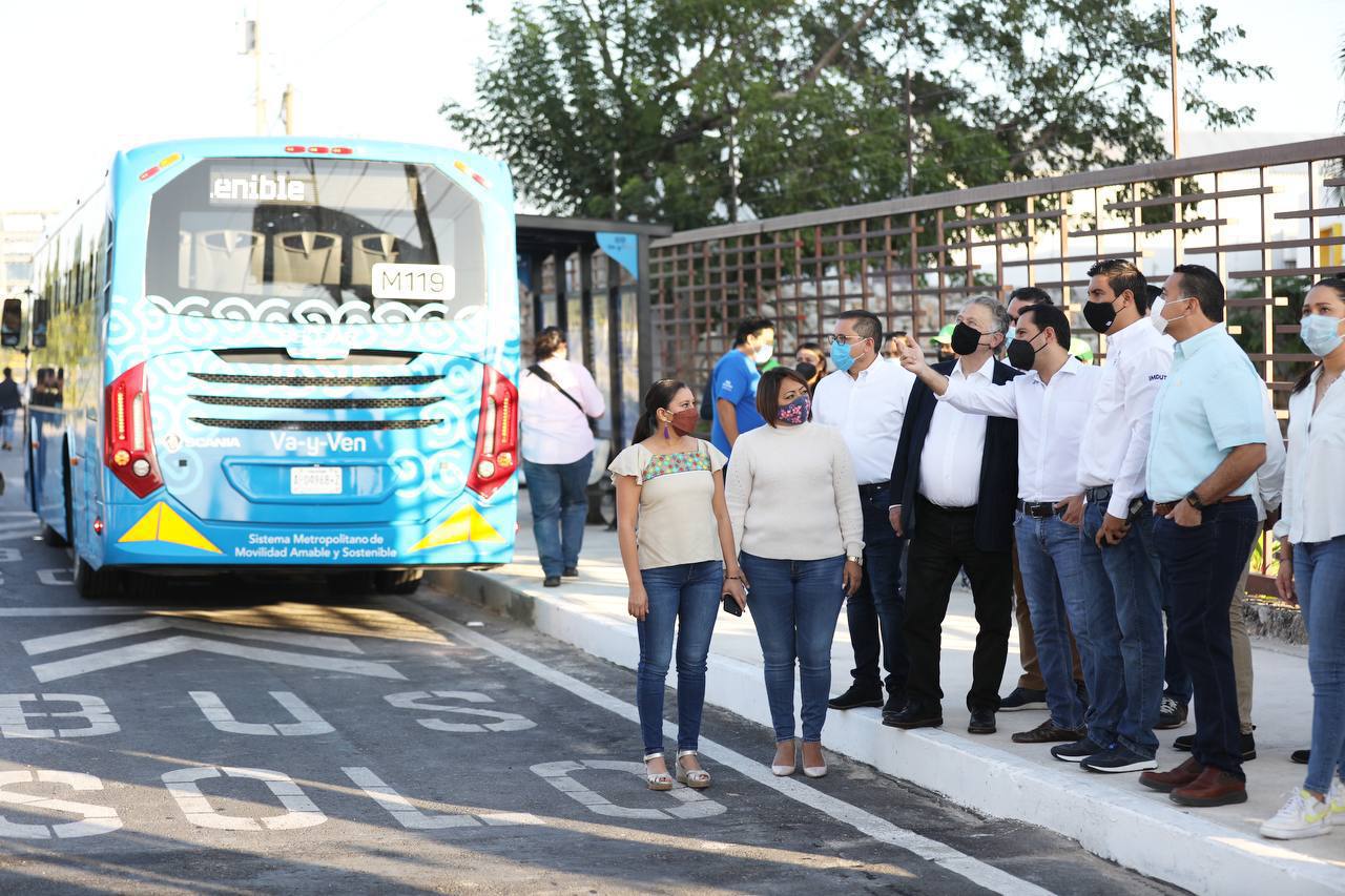Con la nueva ruta periférico “Va y Ven”, comienza una nueva era para el transporte público de Yucatán, Gobernador Mauricio Vila Dosal