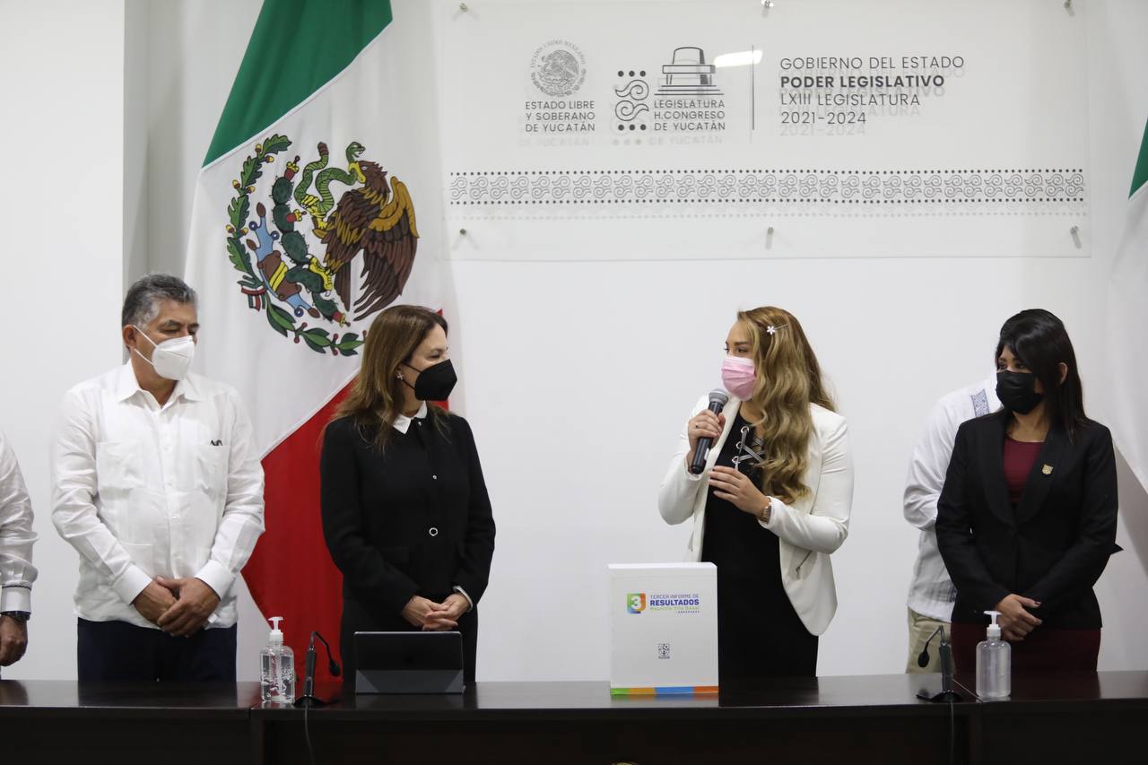 Envía el Gobernador Mauricio Vila Dosal el Informe de Resultados de su tercer año de gestión al Congreso del Estado