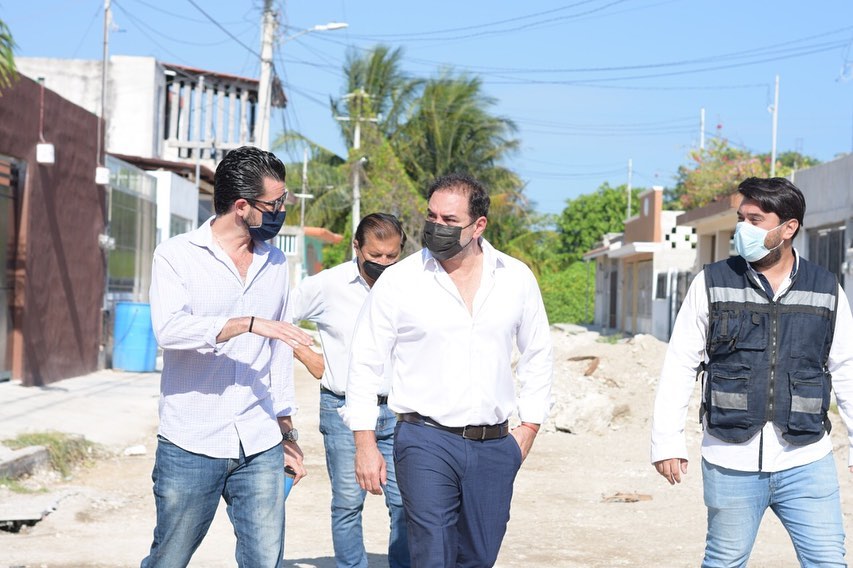 Pavimentarán calles del poniente del puerto de Progreso