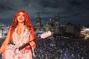 ¡Oficial! Shakira dará concierto GRATIS en el Zócalo de la CDMX