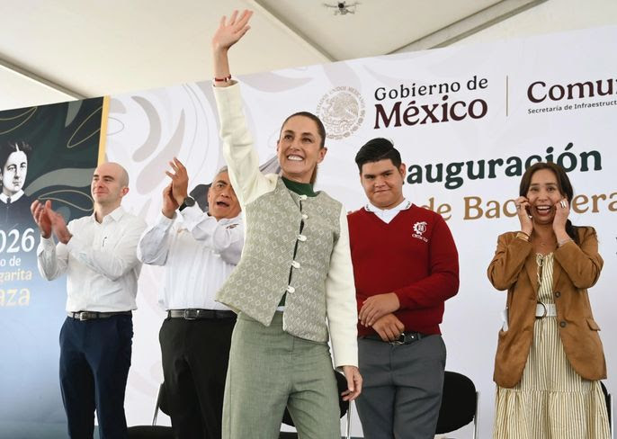 Tienen una Presidenta que está con las y los jóvenes: Claudia Sheinbaum