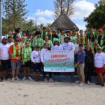 Suman esfuerzos en San Crisanto para sanear siete kilómetros de costa