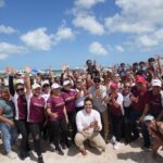 Inaugura Rommel torneo juvenil de voleibol de playa