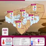 Reporte del estado del tiempo para Yucatán