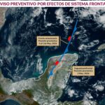 Del sábado al martes: Cronología del temporal que afectará a Yucatán