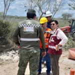 Atienden y controlan fuga de gas en la carretera Mérida–Tetiz