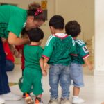 Niñas y niños de los Centros de Atención Infantil del Isstey viven emoción del fútbol
